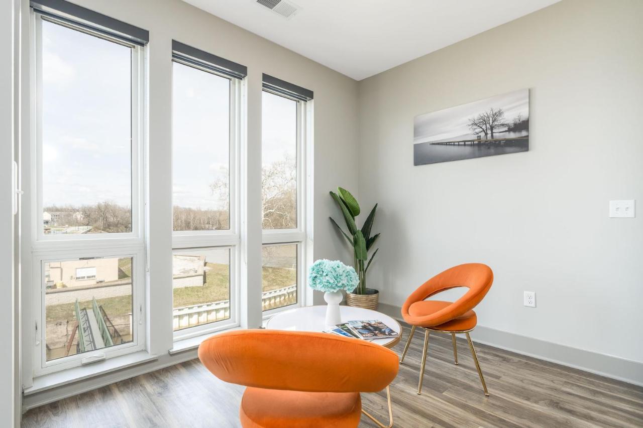 Stylish 1Br Apartment With View Indianapolis Buitenkant foto